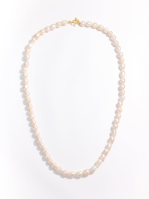 Mizuzu Pearl Long Necklace