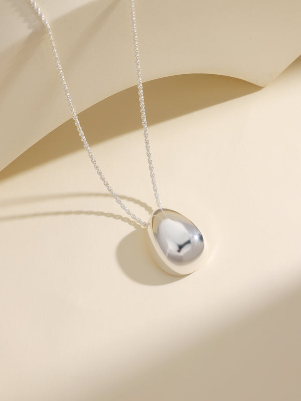 Fashion Gorgeous Alloy Tiny Egg Long Necklace