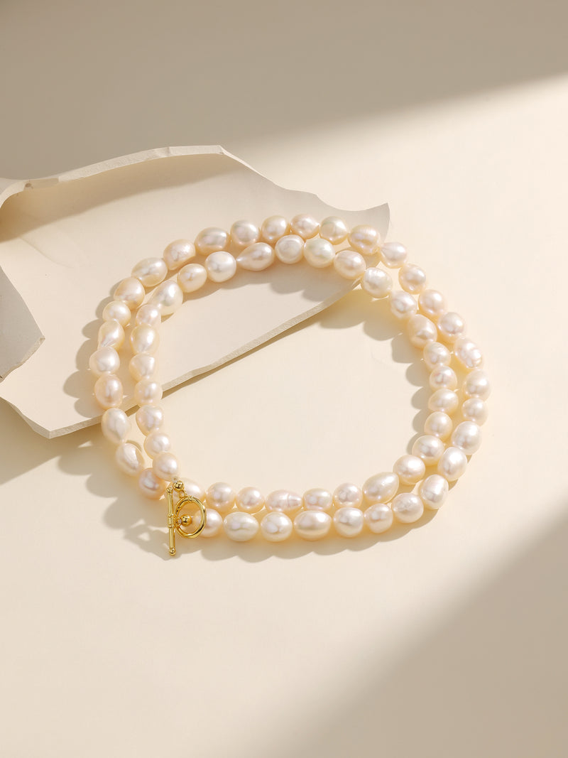 Mizuzu Pearl Long Necklace