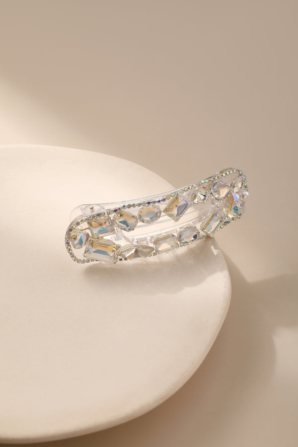 Luxury Diamond Inlaid Clear Hair Accessories