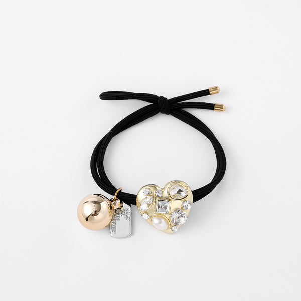 Gorgeous Crystal Heart Deco Hair Accessories